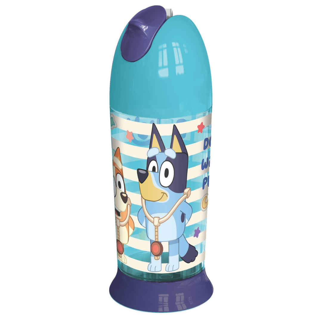 Silicone Straw Space Canteen-Bluey