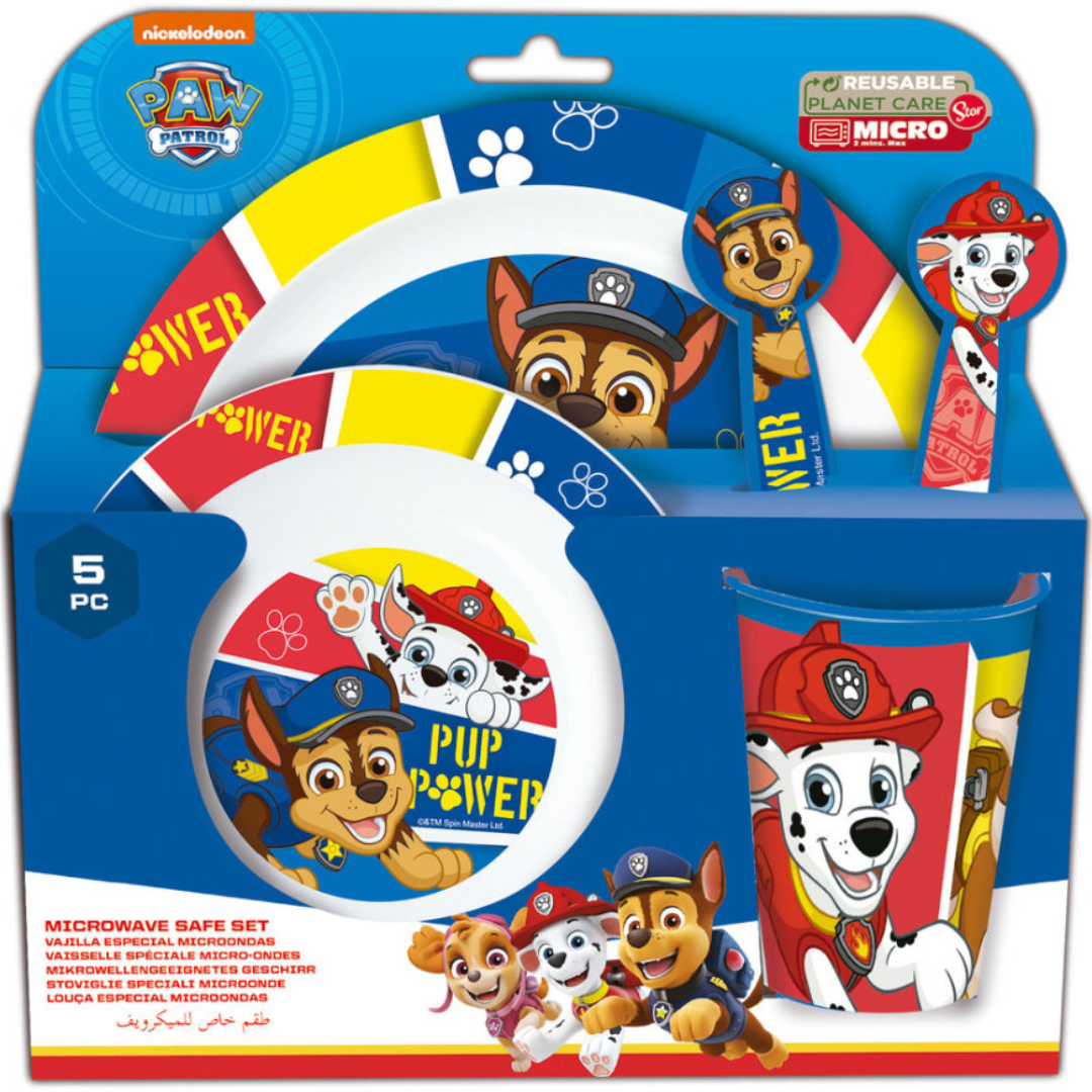 Paw Patrol 5 Piece Set