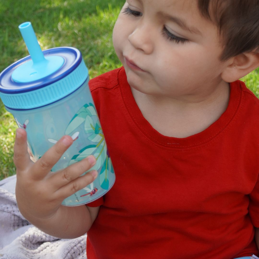 Bluey - Leakproof Silicone Straw Tumbler - 465ml