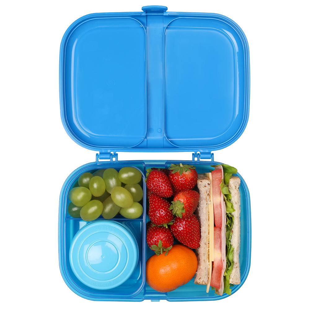 Sistema 1.1L Ribbon Lunch with 1 Mini Bite - Blue