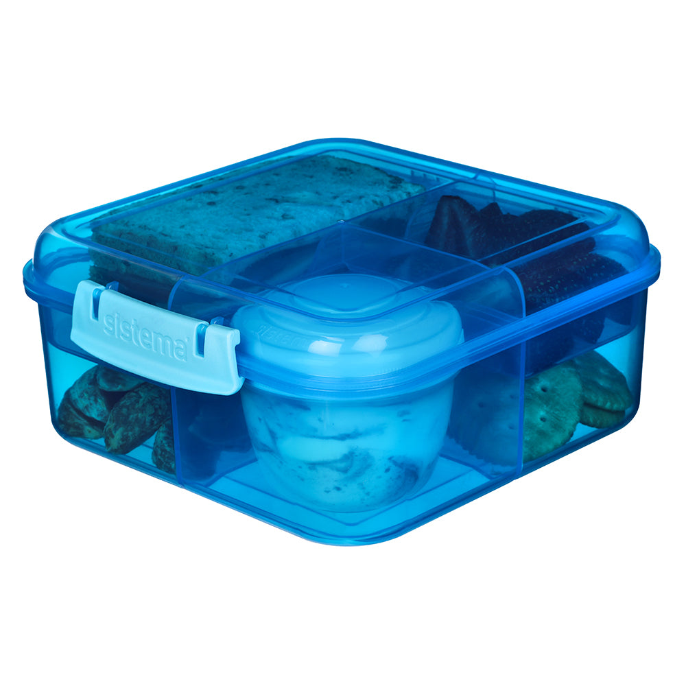 Sistema 1.25L Bento Cube Lunch - Blue