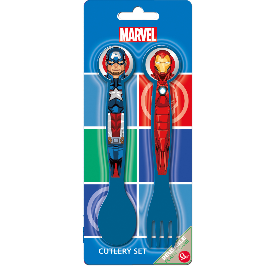 Avengers 2 Piece Cutlery Set