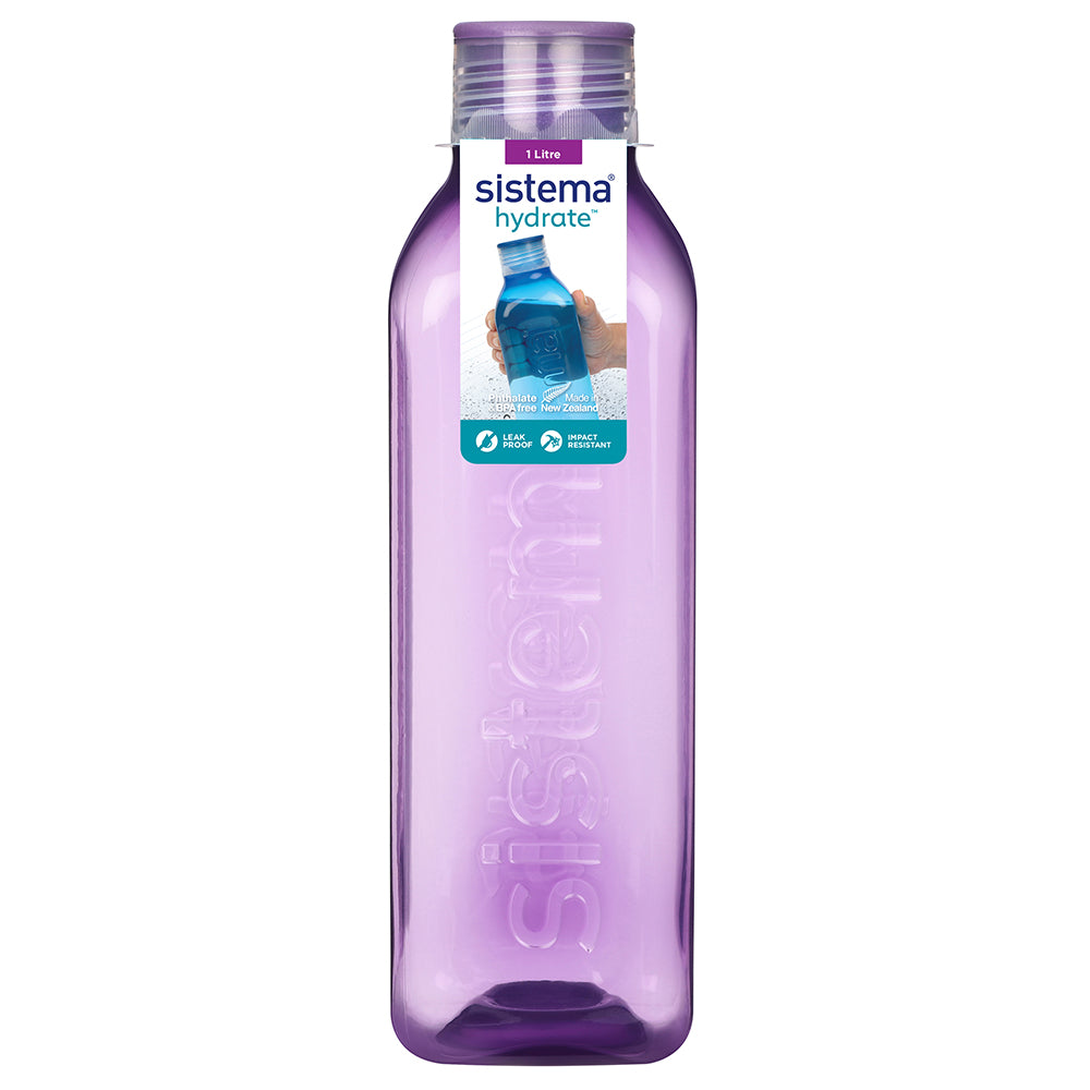 Sistema 1L Square Bottle