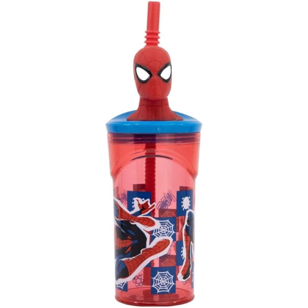 Spiderman-3D Figurine Tumbler-360ml
