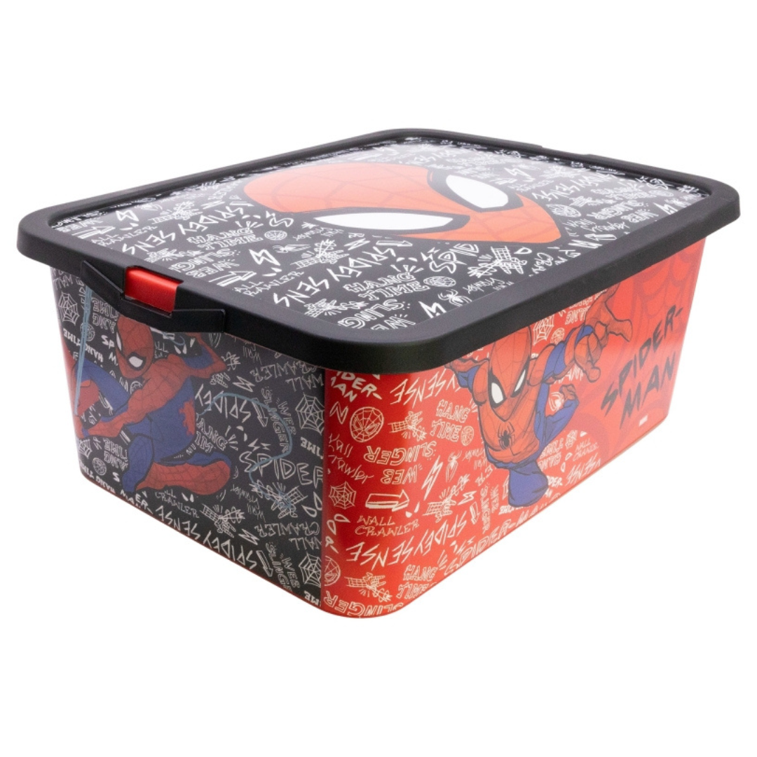Spiderman 13L Storage Click Box