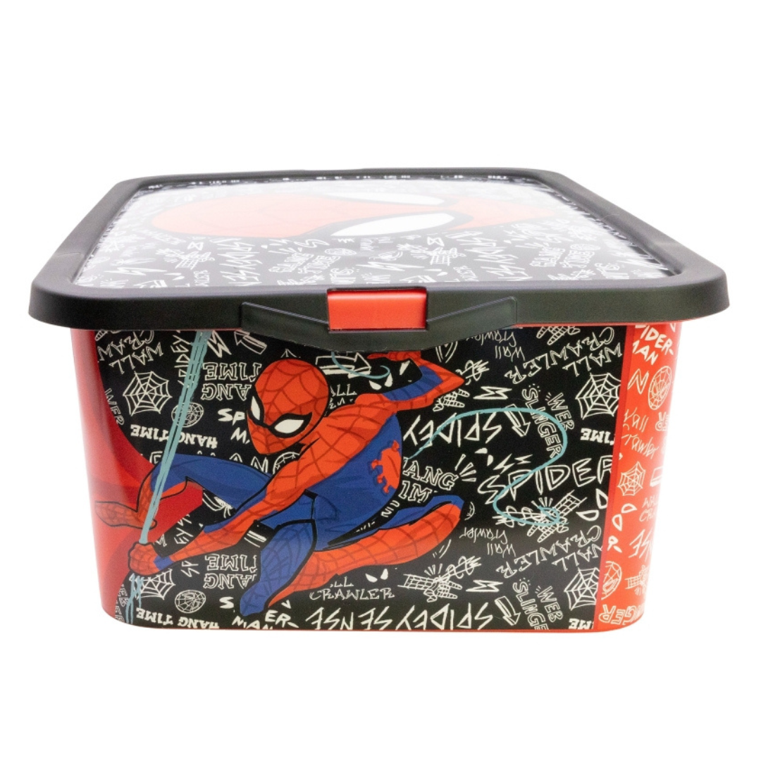 Spiderman 13L Storage Click Box