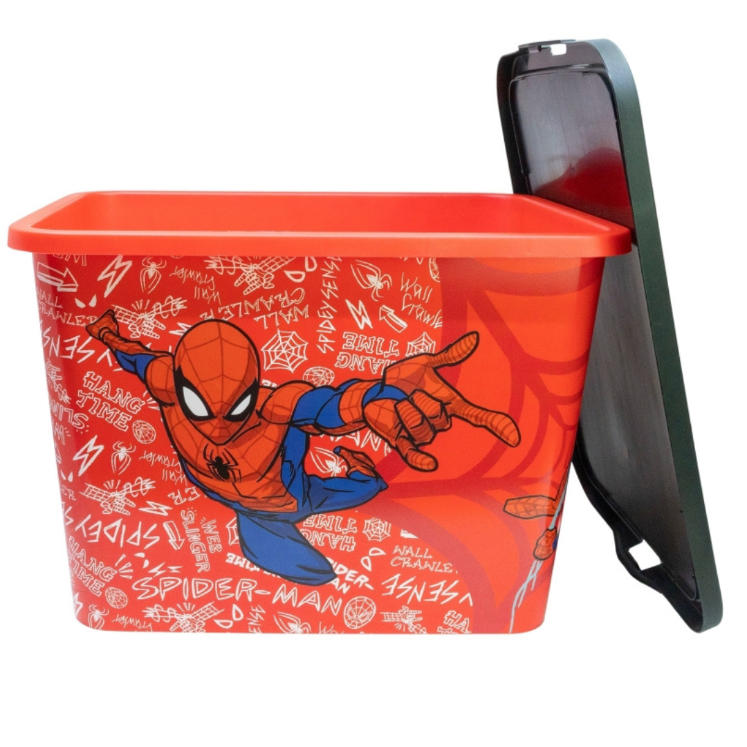 Spiderman 23L Storage Click Box
