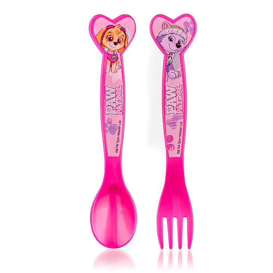Paw Patrol Girls 2 Piece Cutlery Set
