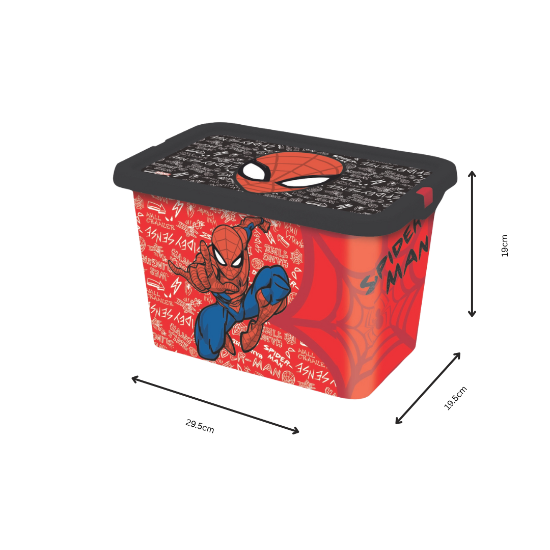 Spiderman 7L Storage Click Box