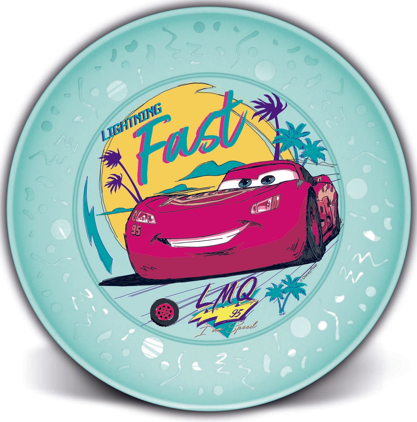 Cars Party Plate