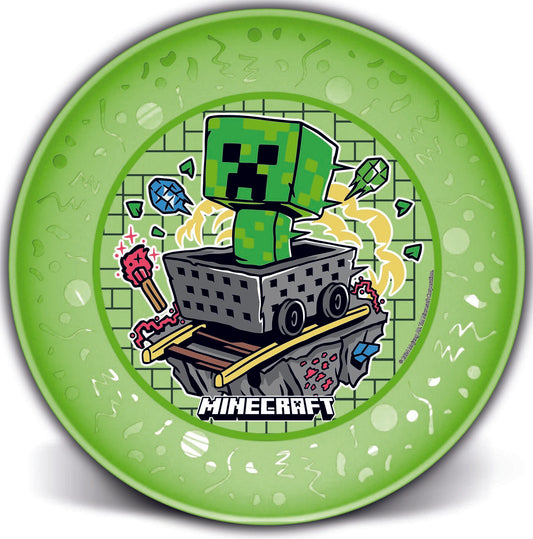 Minecraft Party Plate