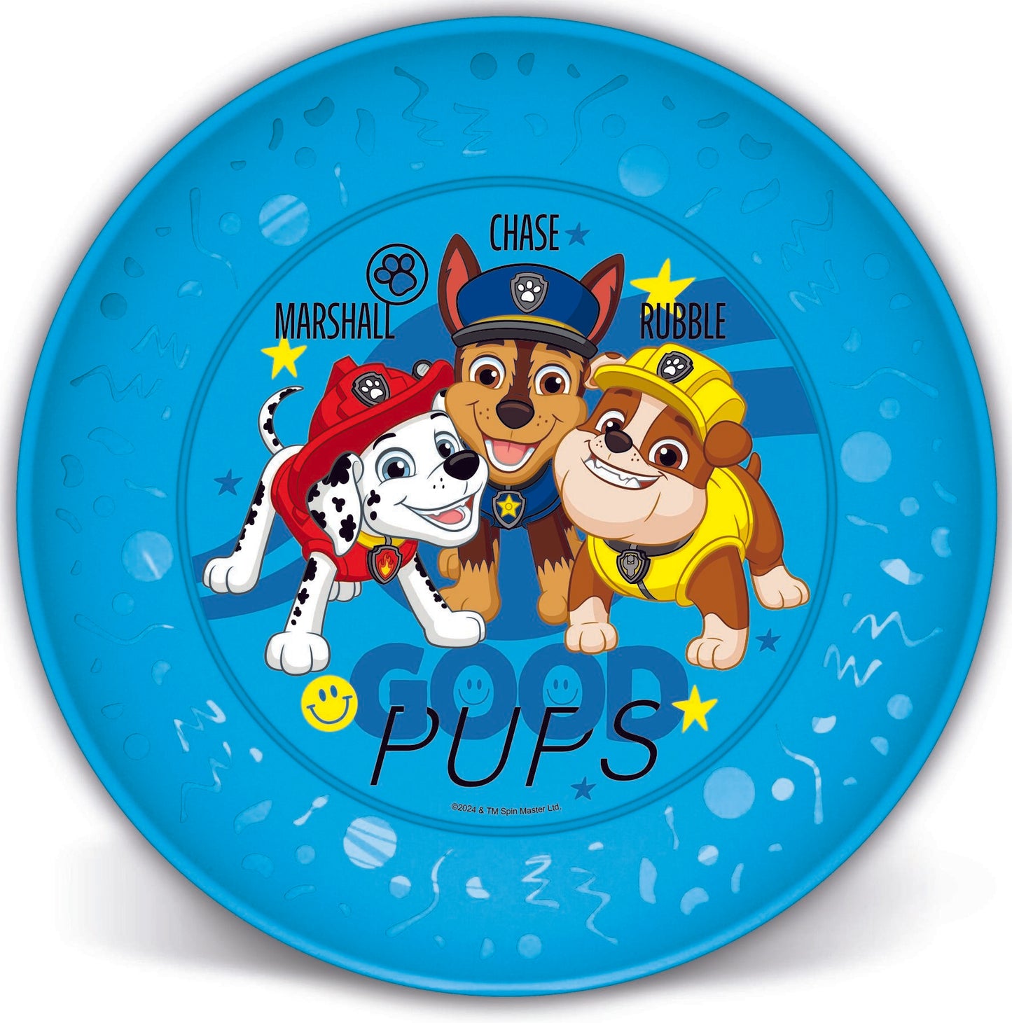 Paw Patrol Boy Party Plate