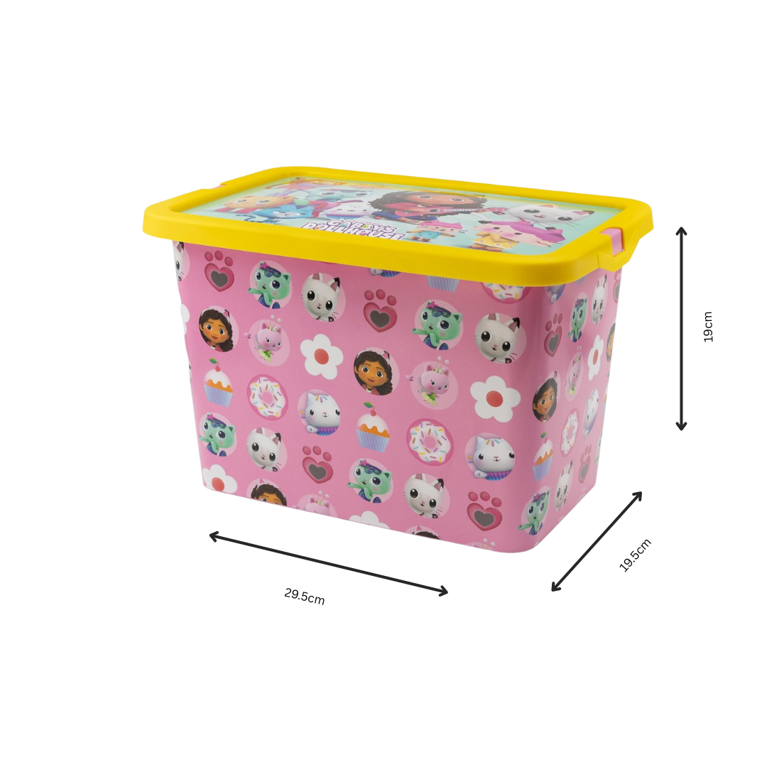 Gabby's Dollhouse 7L Storage Click Box