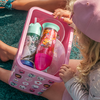 Silicone Straw Space Canteen-Paw Patrol Skye