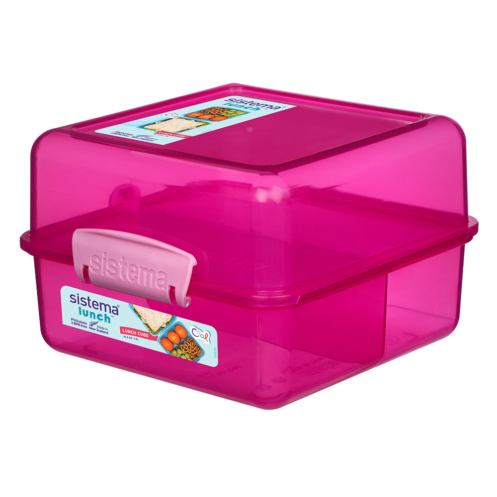 Sistema  1.4L Lunch Cube Trend - Pink
