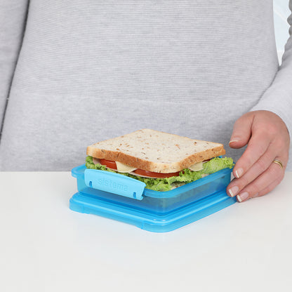 Sistema 450ml Sandwich Box - Blue