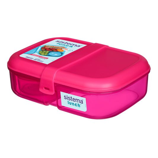 Sistema 1.1L Ribbon Lunch with 1 Mini Bite - Pink