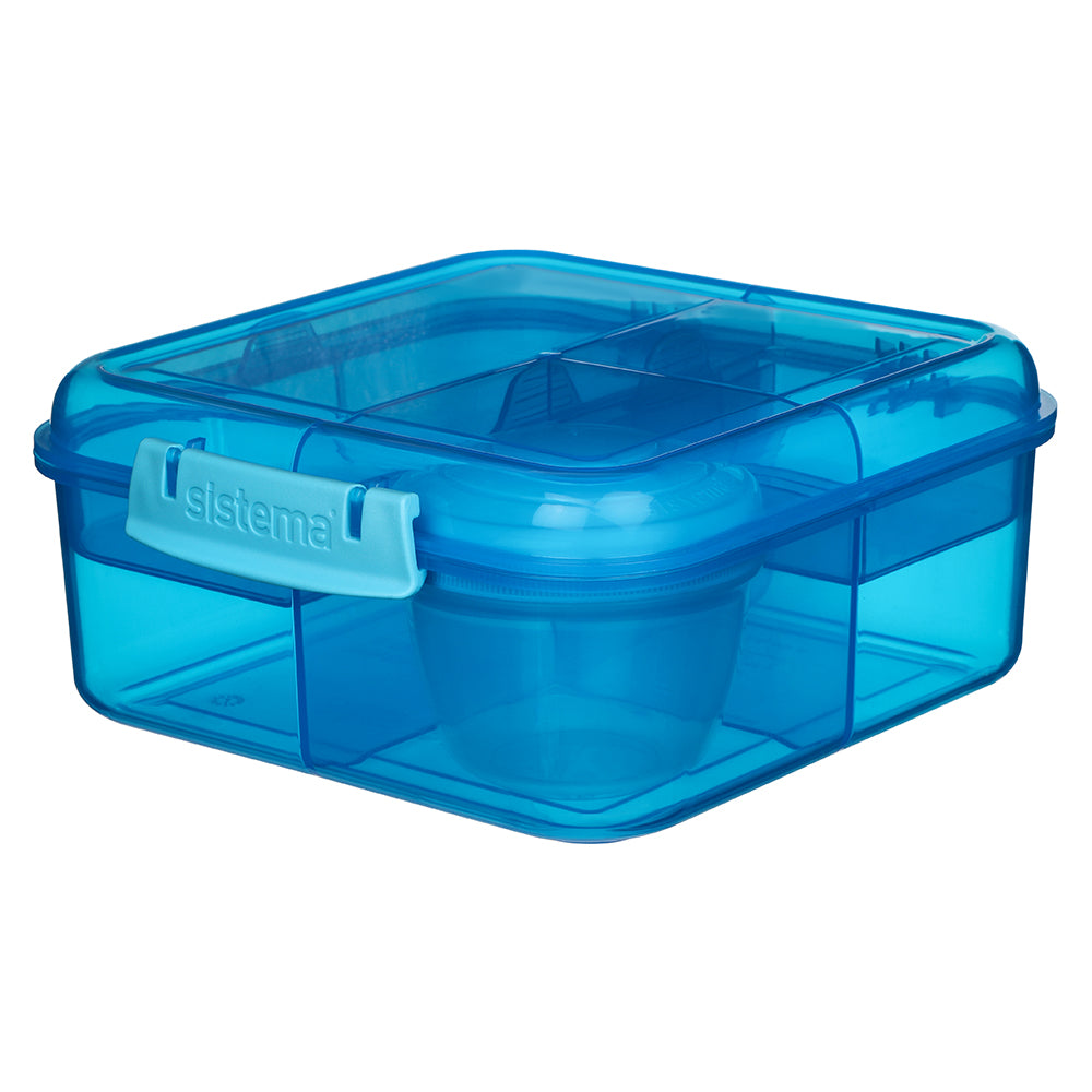Sistema 1.25L Bento Cube Lunch - Blue