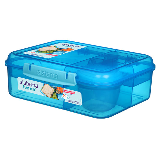 Sistema 1.65L Bento Lunch - Blue