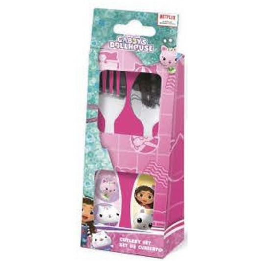 Gabbys Dollhouse 2 Piece Cutlery Set - Stainless Steel