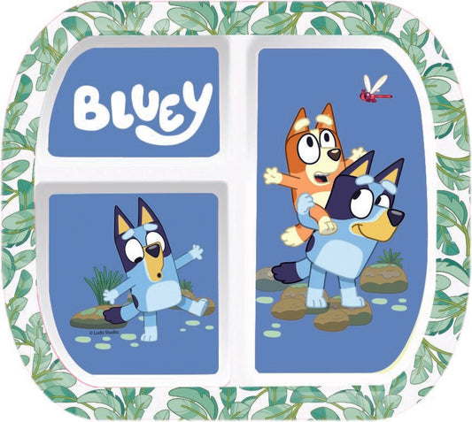 Rectangular Divided Plate-Bluey