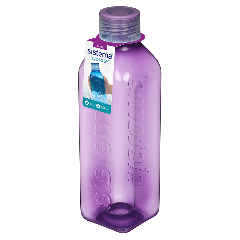 Sistema 1L Square Bottle