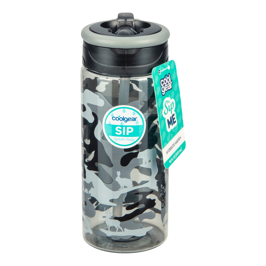 Cool Gear Printed Skim Ring Bottle - 473ml - Cargo