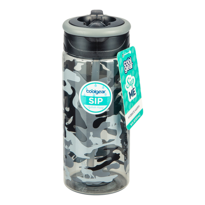 Cool Gear Printed Skim Ring Bottle - 473ml - Cargo