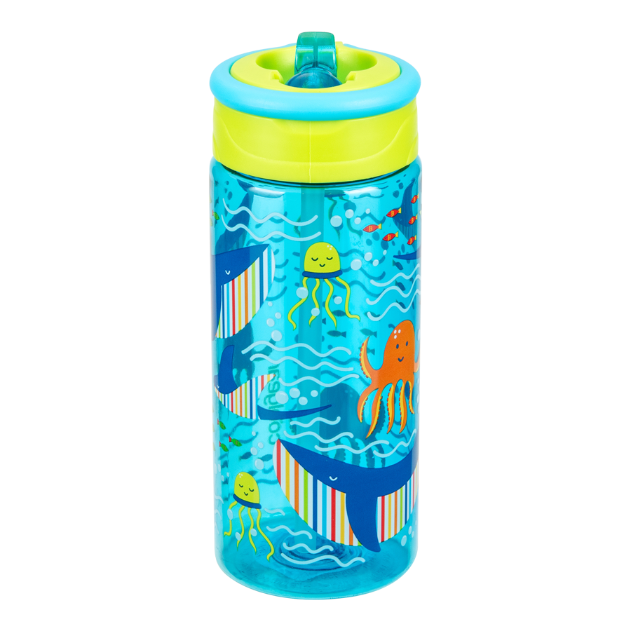 Cool Gear Printed Skim Ring Bottle - 473ml - Under The Sea
