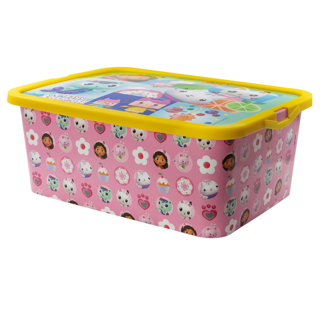 Gabby's Dollhouse 13L Storage Click Box