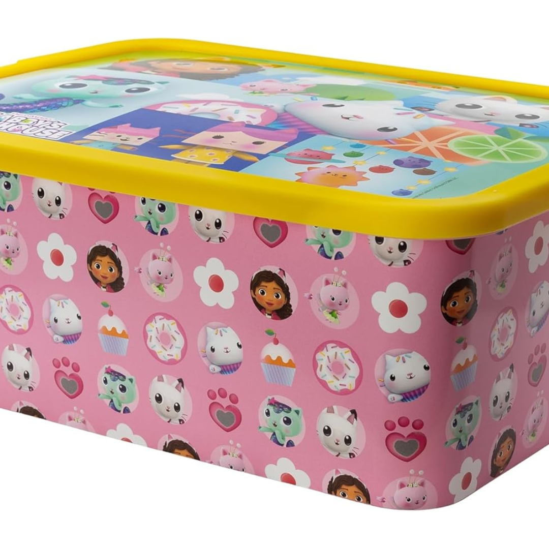 Gabby's Dollhouse 13L Storage Click Box
